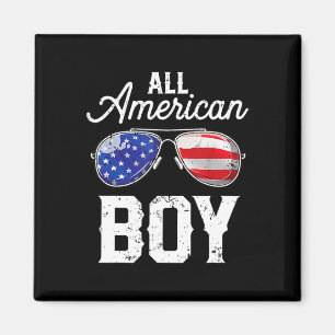 Den 4 juli 2004, USA:s boys Patriotic Te Magnet