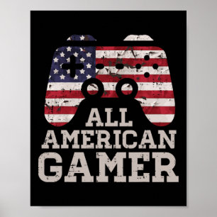 Den 4 juli 2010: alla amerikanska spelare Patriot  Poster