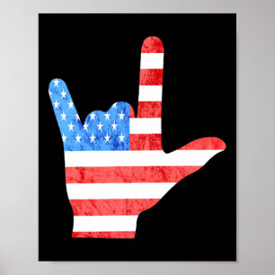 Den 4 juli 2010, Amerikanska teckenspråk, Döv Awar Poster