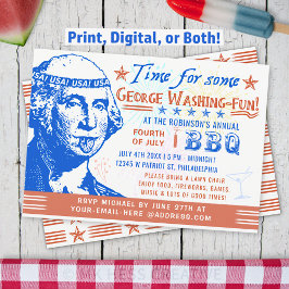 Den 4 juli 2010, BBB Barbecue Party | Washington Inbjudningar
