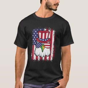 Den 4 juli 2010, USA: Amerikanska Flagga Patriotic T Shirt
