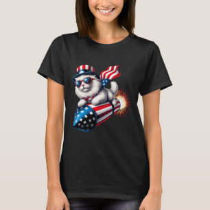 Den 4 juli 2010 var det 4:e Patriotic Cat Rocket m T Shirt