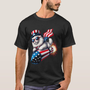 Den 4 juli 2010 var det 4:e Patriotic Cat Rocket m T Shirt
