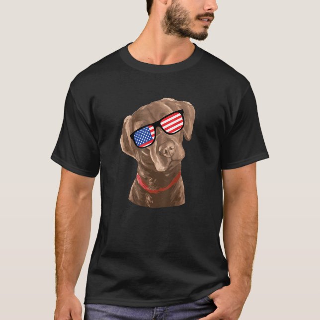 Den 4 juli 2011, den amerikanska Flagga Chocolate  T Shirt (Framsida)