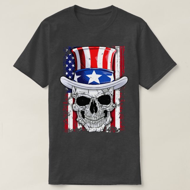 Den 4 juli 2011: Farbror Sam American Manar Wome T Shirt (Design framsida)