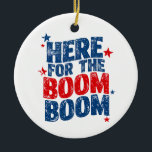 Den 4 juli 2011 julgransprydnad keramik<br><div class="desc">Här till Boom 4 juli Patriotic Independence day</div>