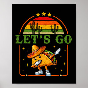 Den 4 juli 2011: Patriotic Dabbing Taco Meme Let' Poster