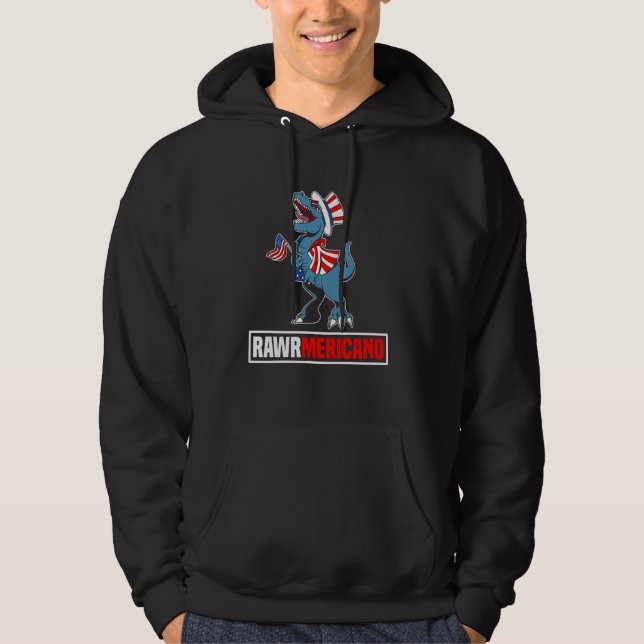 Den 4 juli 2011, Rawrmericano Kids American Hoodie (Framsida)