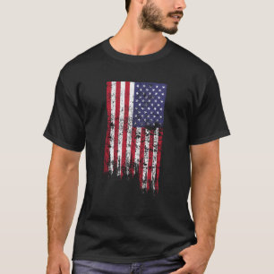 Den 4 juli 2011, USA flagga American Flagga United T Shirt
