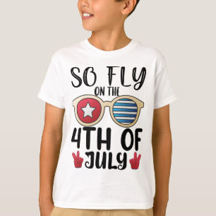 Den 4 juli 2011, USA:s amerikanska Flagga T Shirt