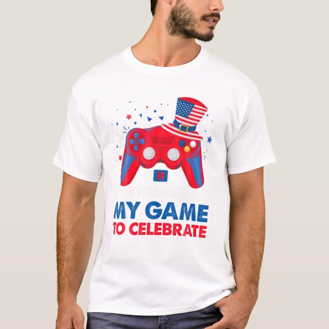 Den 4 juli 2021 pausade jag min Gam T Shirt (Framsida)