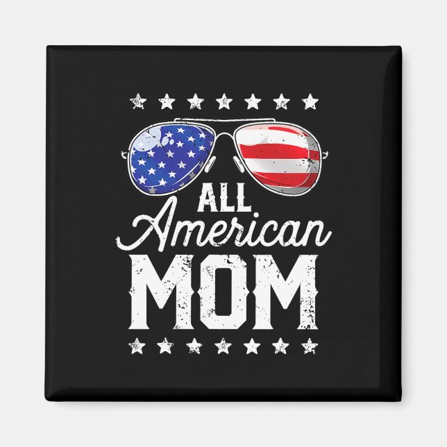 Den 4 juli: alla amerikanska Mamma-solar Magnet (Framsidan)