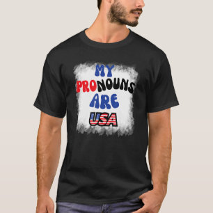 Den 4 juli är mina för manar kvinnor i USA flagga T Shirt