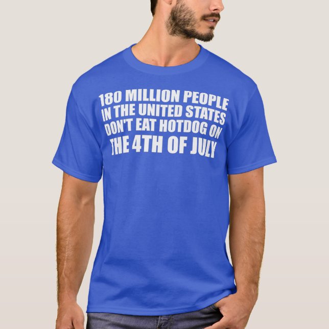 Den 4 juli Hett Hundar Offert USA Helgdag T Shirt (Framsida)