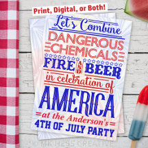 Den 4 juli Independence day Party Humor