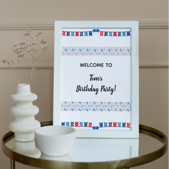 Den 4 juli Poster Party välkommen (Skapare uppladdad)