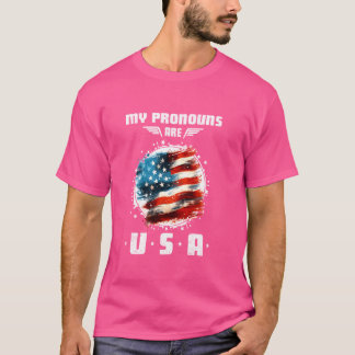 Den 4 juli säger amerikanen att mina pronouns är t shirt