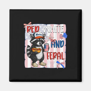 Den 4 juli var Patriotic Red White. Magnet