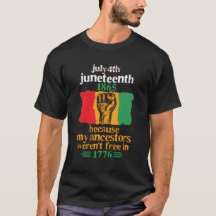 Den 4 juni 1865 eftersom mina anfärer t shirt