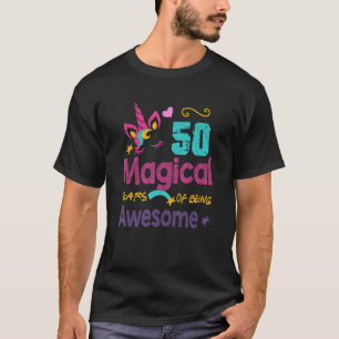 Den 50:e födelsedagen Fantastisk 50 år gamla Unico T Shirt