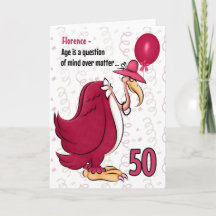 Den 50:e populära Rosan på födelsedagen Buzzard me