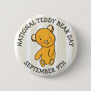 Den 9 september är den nationella Nallen Day Helgd Knapp