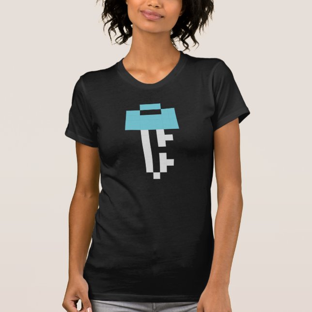 den 9th nyckeln t-shirt (Framsida)
