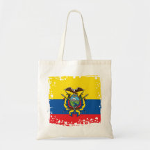 Den abstrakt Ecuador flagga, republiken av Ecuador