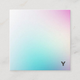 Den abstrakt Minimalist lutningen kvadrerar Fyrkantigt Visitkort