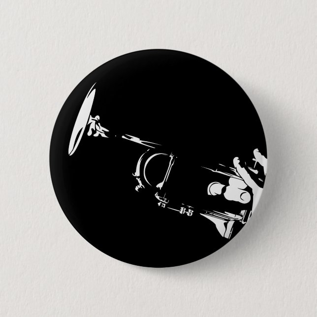 Den abstrakt trumpeten knäppas emblem knapp (Framsida)