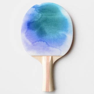 Den abstrakt vattenfärgen räcker målad bakgrund 12 pingisracket