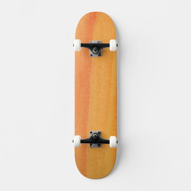Den abstrakt vattenfärgen räcker målad bakgrund skateboard bräda 20 cm (Framsida)