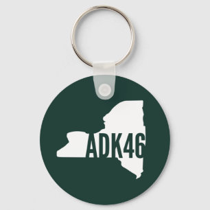 Den Adirondack kicken nå en höjdpunkt Keychain Nyckelring