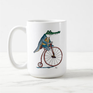 Den ädla alligatorn kaffemugg