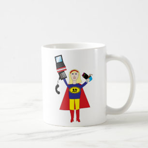 Den administrativa Professionellen Toppen Hero Mug Kaffemugg