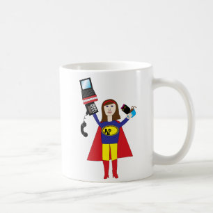 Den administrativa Professionellen Toppen Hero Mug Kaffemugg