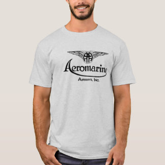 Den Aeromarine logotypen lappar Tee