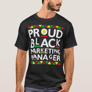Den afrikanska amerikanska ledaren för det svarta  t shirt