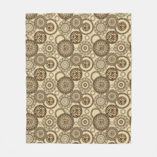 Den afrikanska cheetahen flår mönster 3 fleecefilt