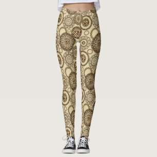 Den afrikanska cheetahen flår mönster 3 leggings
