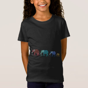 Den afrikanska elefanten går t shirt