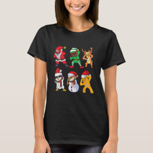Den afrikanska jultomten och vänner Gridd T Shirt