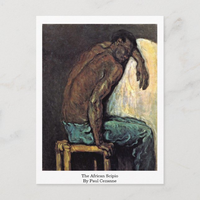 Den afrikanska vetenskapen av Paul Cezanne Vykort (Framsida)