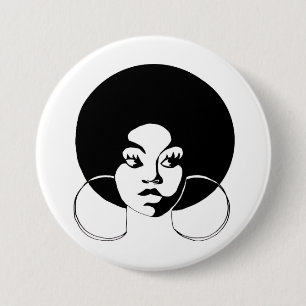 Den afro- divaen knäppas knapp