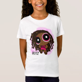 Den Afropuff flickablitzen T Shirt