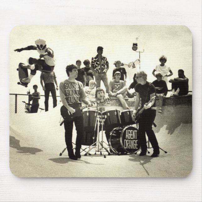 Den agentorange"SkateVisions" musen vadderar Musmatta (Framsidan)