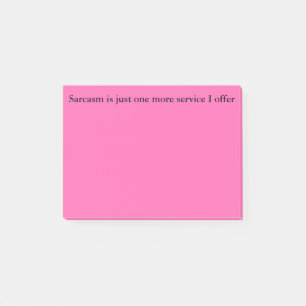 Den aggressiva passivummen noterar post-it block