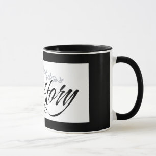 Den Äkta kärlek historien slutar aldrig med kaffe Mugg