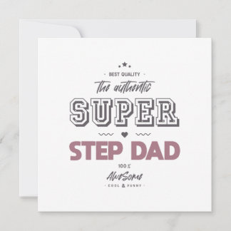 Den äkta super pappsteppande kort