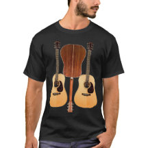 Den akustiska gitarren beklär och den tillbaka